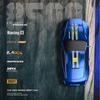 1:43 Scale 4WD RC Drift Car with Gyroscope, 7-Color Lights, and Alloy Chassis
