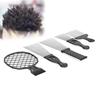 5pcs Stainless Steel Afro African Hair Pick Comb Twist Comb Set Hair Styling Tool
