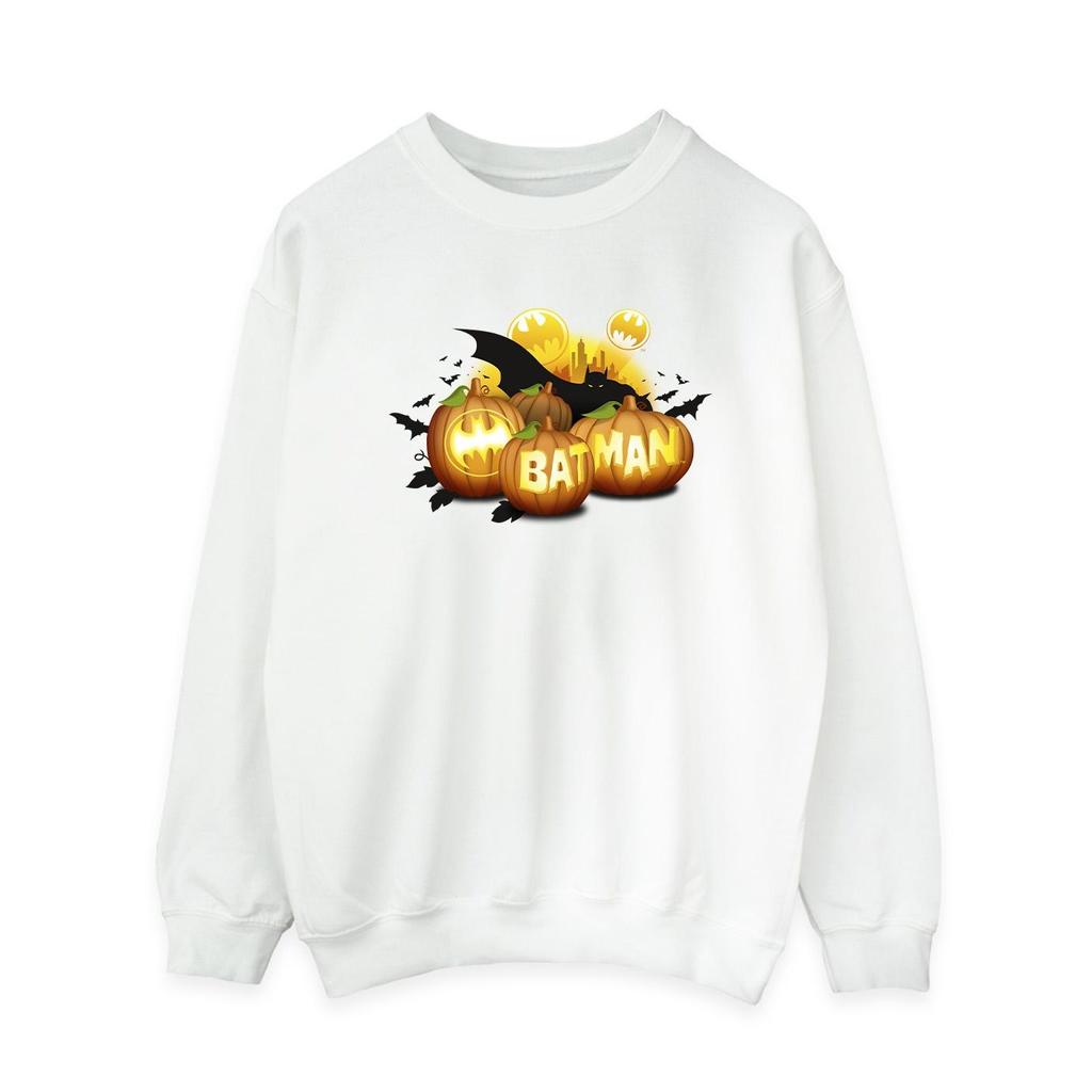 DC Comics Womens/Ladies Batman Pumpkins Sweatshirt