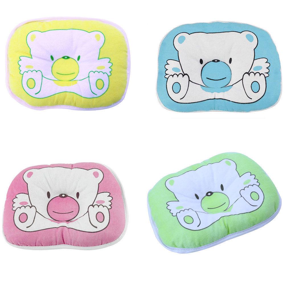 

Детская подушка для новорожденных, мягкие подушки против синдрома плоской головы для детской кроватки, подушки для поддержки шеи