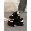 Niche thick-soled muffin board shoes women's versatile 2 new autumn height-increasing casual sports dad shoes