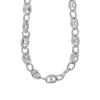 Necklace - LUXENTER - Laroth - Rhodium Finish - Metal - For Women