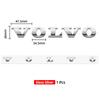 3D ABS Písmena Loga Auto Zadní Kufr Znak Nálepka Pro Volvo Xc60 Xc90 V40 V60 S60 V50 V90 S80 C40 XC40 V70 XC70 C30 C70 T5 T6