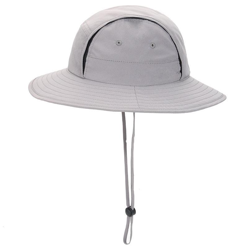 Hut Outdoor Lässig Sommer Schnelltrocknend Atmungsaktiv Multifunktional Sonnenschutz Große Krempe Sonnenhut Unisex