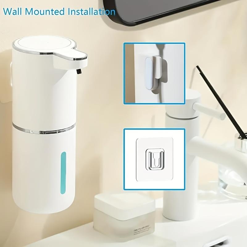 1pc Automatic Soap Dispenser 380ml/13.5oz Touchless Sensor Foaming Soap Dispenser USB Rechargeable For Bathroom & Kitchen