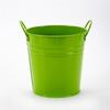 Flower Plant Pots Binaural Iron Potted Hanging Planter Outdoor Flowerpots Basket Bucket Vase Compatible for Food Snacks
