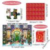 Non-Toxic Christmas Advent Calendar Jigsaw Puzzles Christmas Puzzle Toys Welcoming The Birth Of Jesus 1008Pcs Christmas Puzzles Countdown