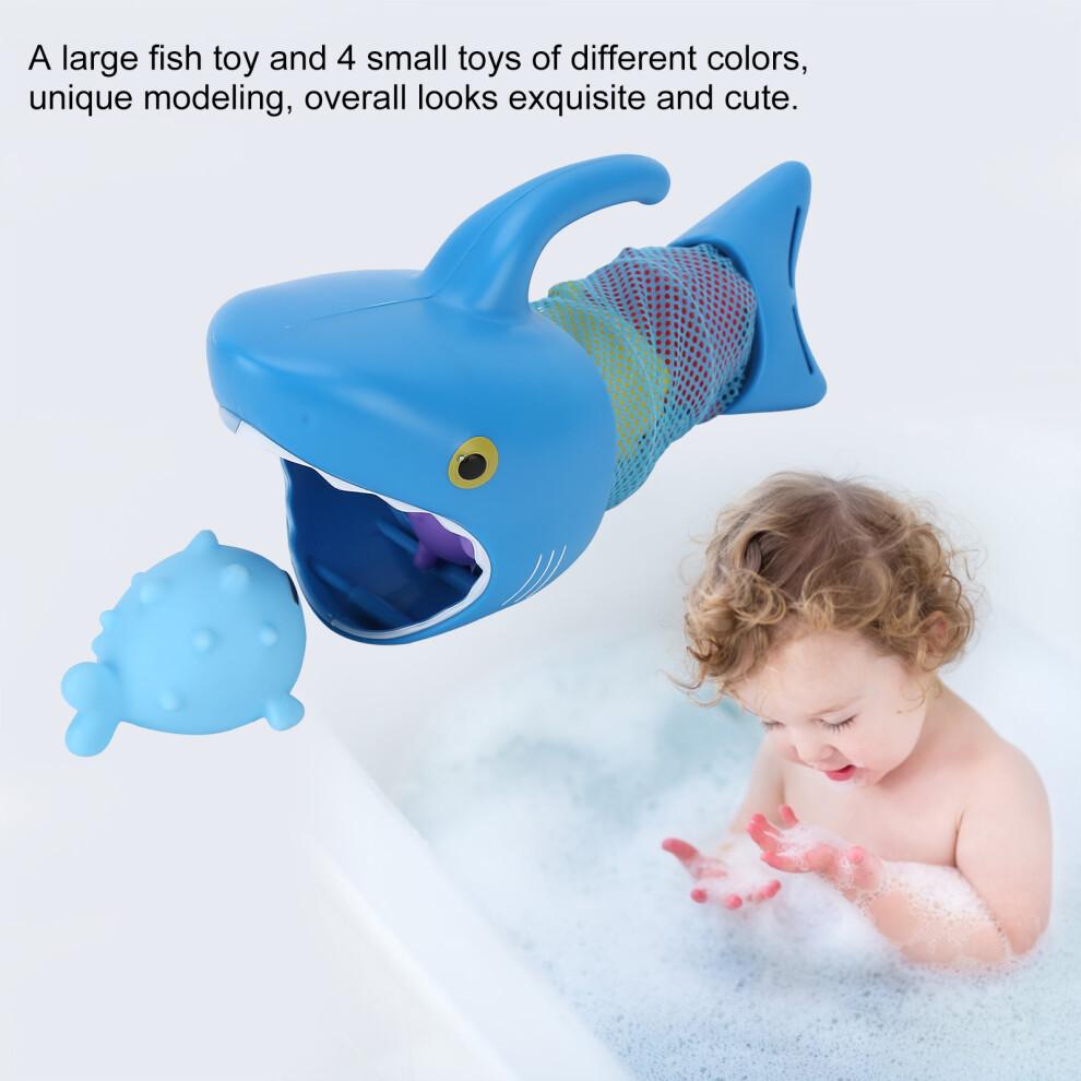 Baby Fish Grabber Bath Toy for Kids, Portable Plastic Cartoon Gift