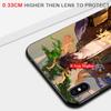 Telefonveske med malt mønster Støtsikkert, mykt silikon TPU beskyttende telefondeksel for Samsung-deksel