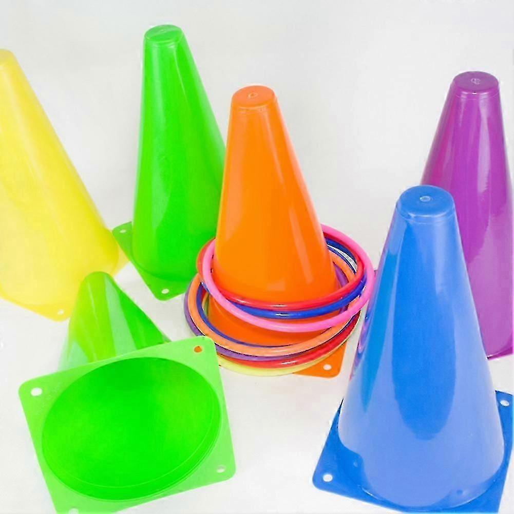 Children'S Fun Ring Throwing Game Outdoor Throwing Plastic Circle Parent-Child Interactive Competition Sense Training SP