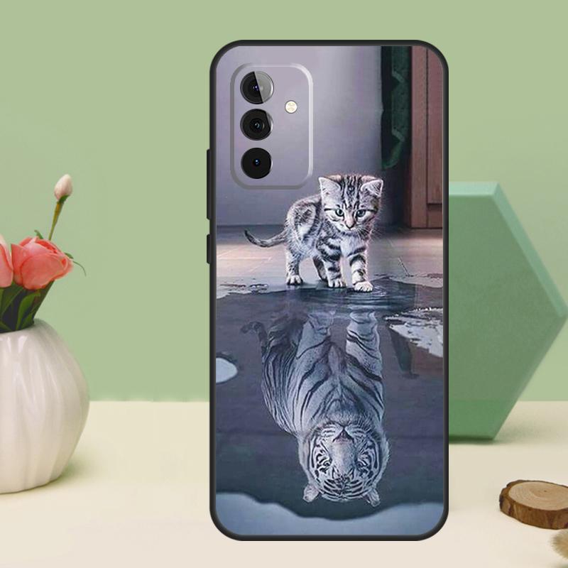 Tier Tiger Kunst Für Samsung Galaxy A16 A55 A35 A15 A32 A12 A22 A52 A54 A34 A14 A56 A36 A26 A13 A53 A06 Hülle