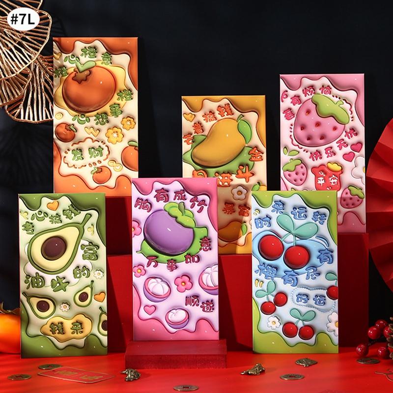 Horse Year Red Packet Chinese New Year Hongbao Supplies Chinese Traditional Envelope Kids Lucky Bag Supplies