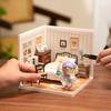 Robotime Rolife 3D Puzzle Super Store Sweet Dream Bedroom Plastic DIY Miniature House Kit Plastic Doll House Building Set Toy