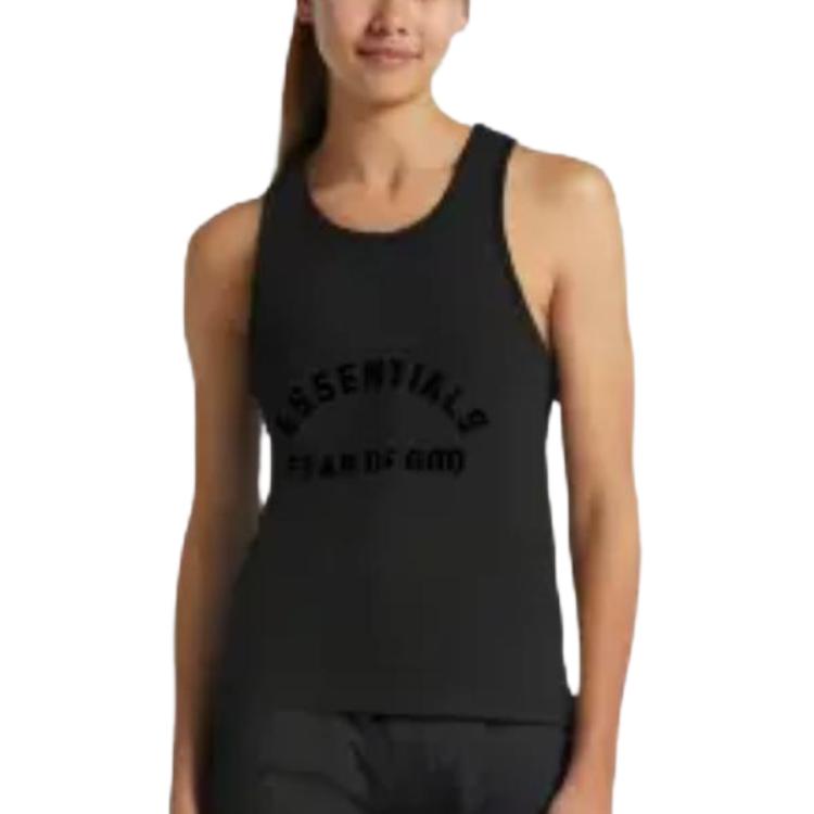 Fear of God Essentials Tanktop Black Women Tops 125SP235220FW