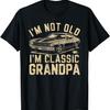 Funny Grandpa Classic Car Graphic - Gift for Grandpa T-Shirt