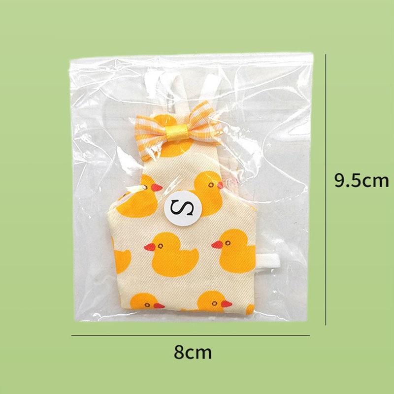 Parrot Cockatiel Pigeons Diaper Cute Bowtie Colorful Fruit Floral Washable Flight Suit for Small Medium Pet Birds NXLYP02