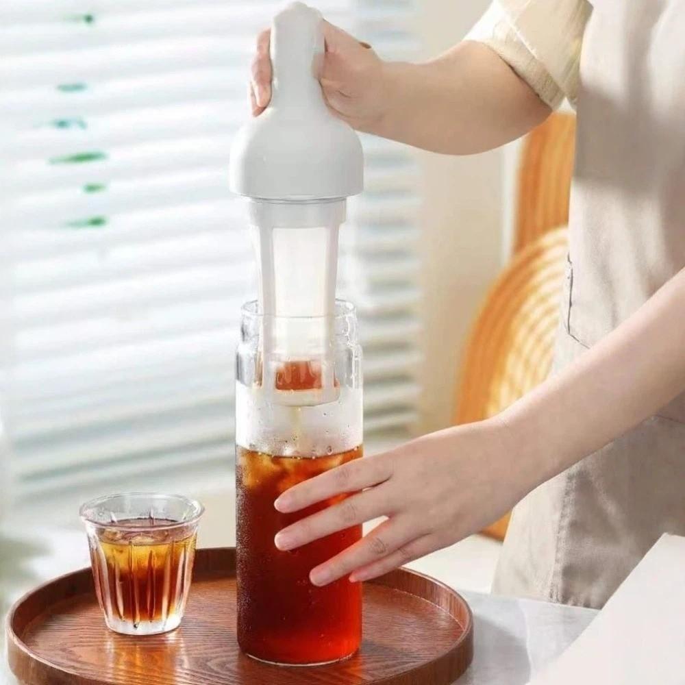 Sealed Cold Brew Coffee Maker with Filter Cold Brew Bottle Drinkware Cold Water Jug  Home