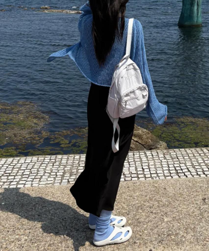 Bymoss Poka Mini Backpack Black Gray