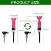 Golf Nails with Magnetic Lock Technology Rotatable Head Lanyard AntiLoss Lanyard Accessory Plastic Texture for Golf