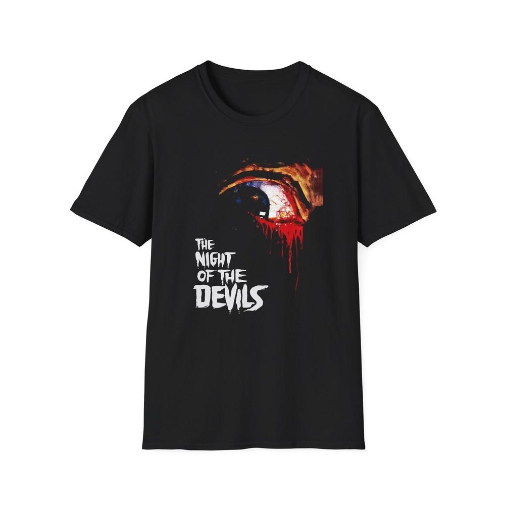

night of the devils 1972 horror movie tshirt M