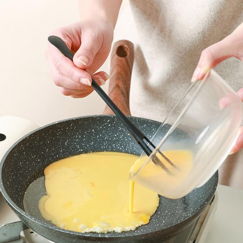 20PCS Double Purpose Cooking Utensils Convenient Storage Design Whisking Instrument Food Grades Plastic Eggs Beater and Stirrer
