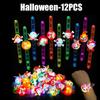 Flashing LED Party Favors Kids Halloween Light Up Bracelets Christmas Gift Toys Treat Bag Fillers Goody Bag Essentials