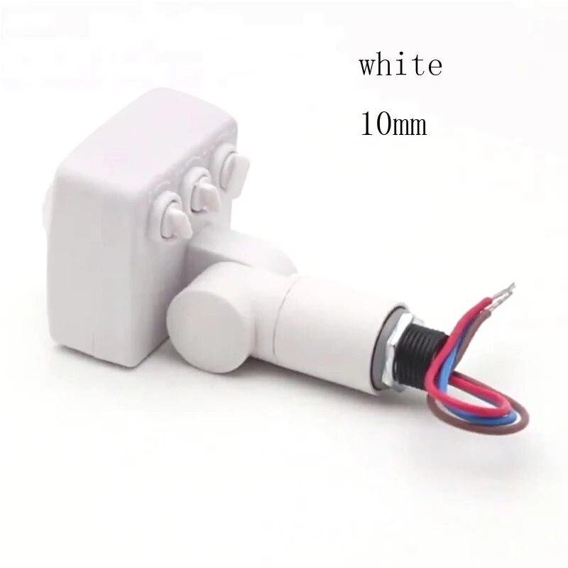 1pcs Human Body Infrared Sensor Adjustable PIR Motion Sensor Detector Outdoor Indoor Infrared Light Switch with LED Light