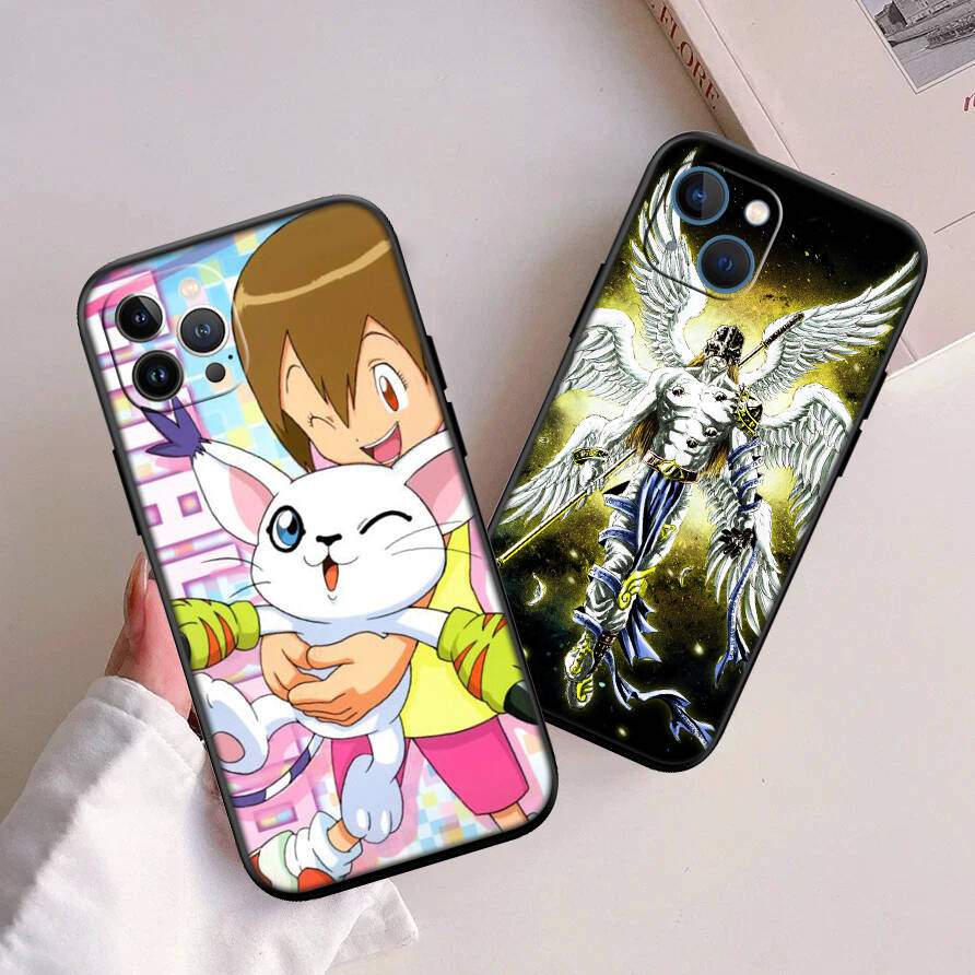 Angel D-Digimons New Phone Case for Samsung S20 S21 S22 S23 S24 FE Ultra Plus Lite S21S A07 A17 A36 A37 A55 A57 F06 F16 M06 M16 M56