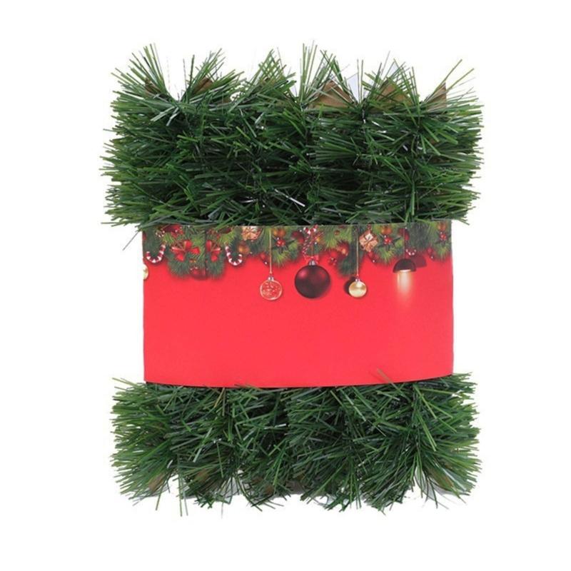 

Artificial Vine Green PVC Vine 9.8ft or 16.4ft Artificial Pine Christmas Vine Wreath for Christmas Tree Wedding Party 3 rice green