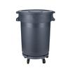 Zhuang Taitai 120L Heavy-Duty Outdoor Round Waste Bin