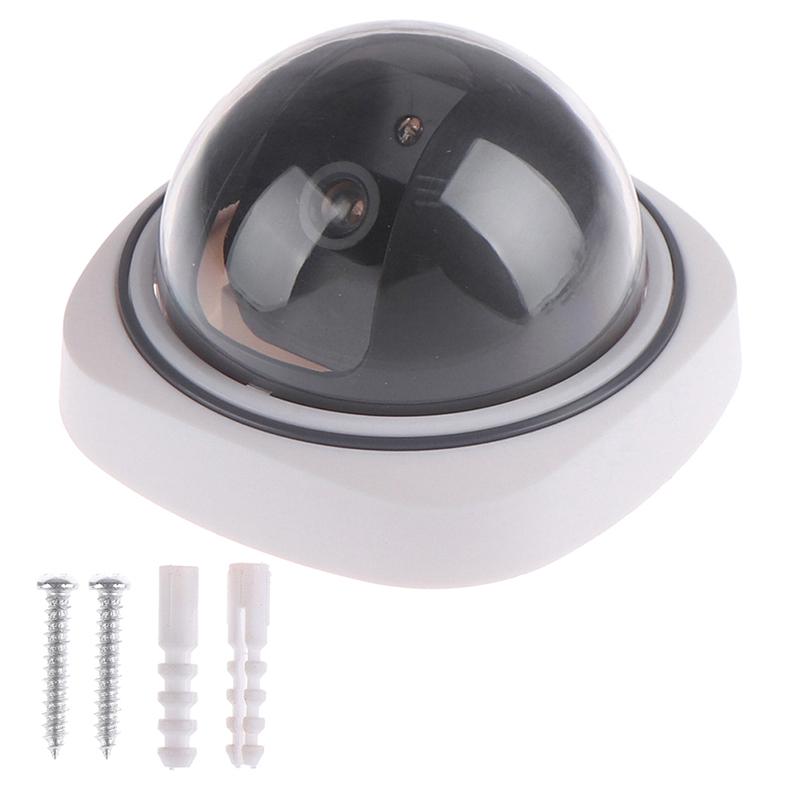 Creative Simulation Monitor Dome Camera Fake Monitor With Flashing Lights
