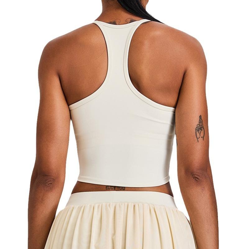 New Sports Bra, Women's Slim Fit Tennis Suit, Fitness Bra, Beautiful Back Vest, Running Yoga  Top