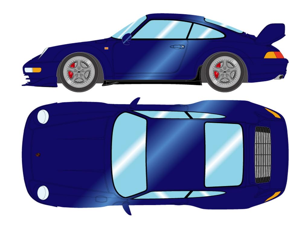 

Модель EIDOLON 1/18 Porsche 911 (993) Carrera RS 1995 (Версія Японії) Модель EML095J з металізованим покриттям кольору Iris Blue