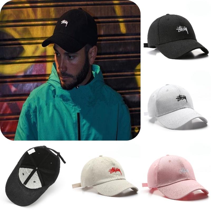 Stussy Personalized Letter Embroidery Baseball Cap For Men And Women