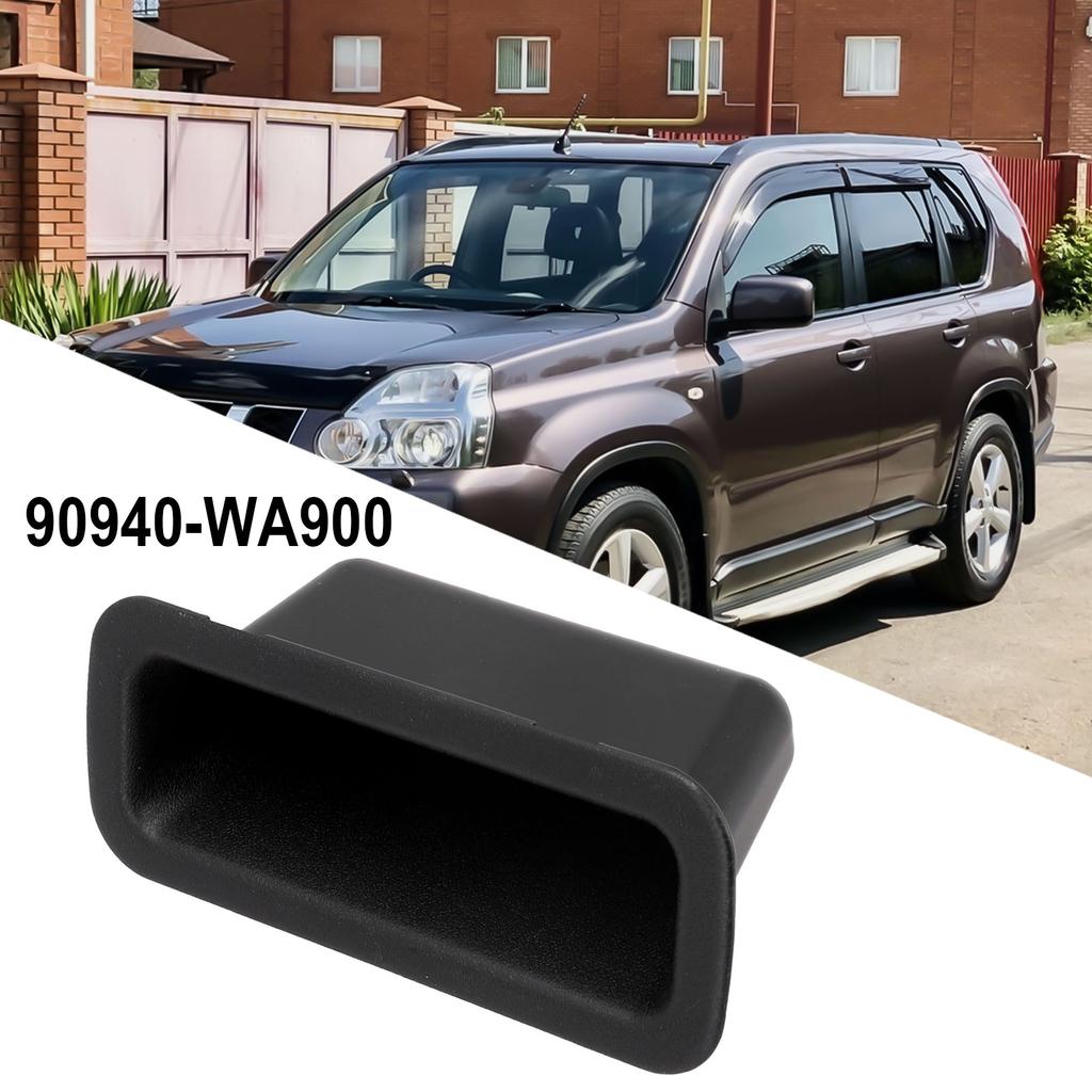 Rear Door Handle ABS Black Presage Rear Door Handle High Quality Rear Door Handle Anti-corrosion Car Accessories