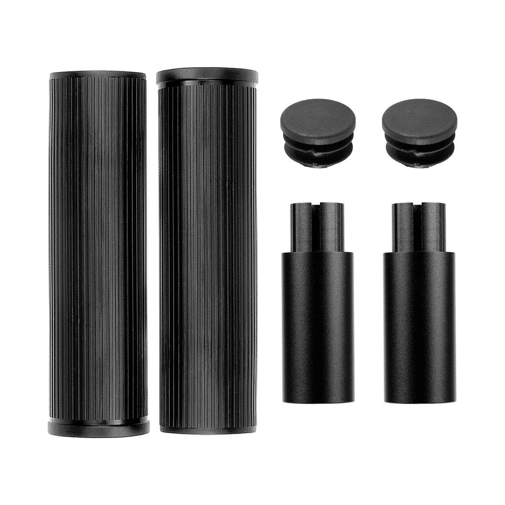 Black Ulip silicone handlebar extender kit without light for xiaomi and Ninebot ES series scooters
