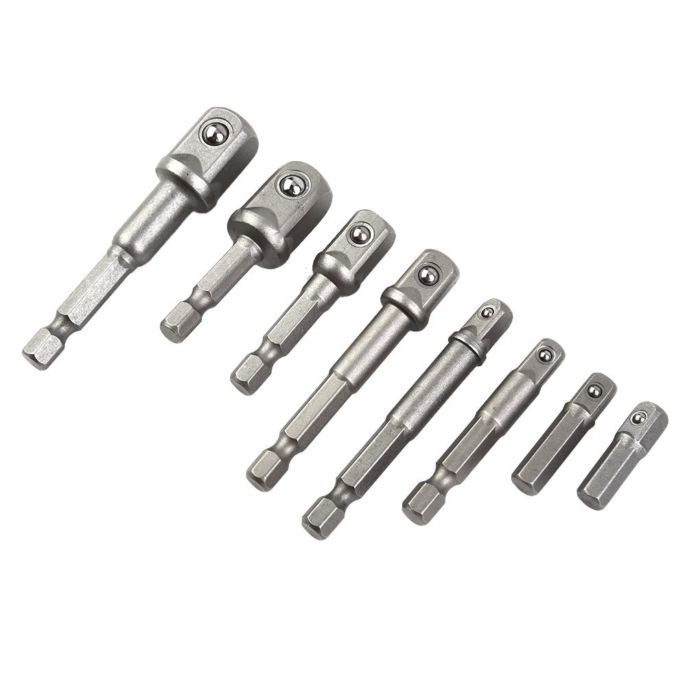 Socket Adapter Bit Adapter 2/3/8pcs Chrome Vanadium Steel