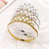 Rhinestone Baby Headband Glitter Pearl Infant Headwear New Elastic Turban  Children Toddler