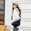 Mesh Women Saddle Messenger Bag Small Casual Wide Strap Shoulder Crossbody Bag for Female Designer Ladies Chest Bag Phone Wallet