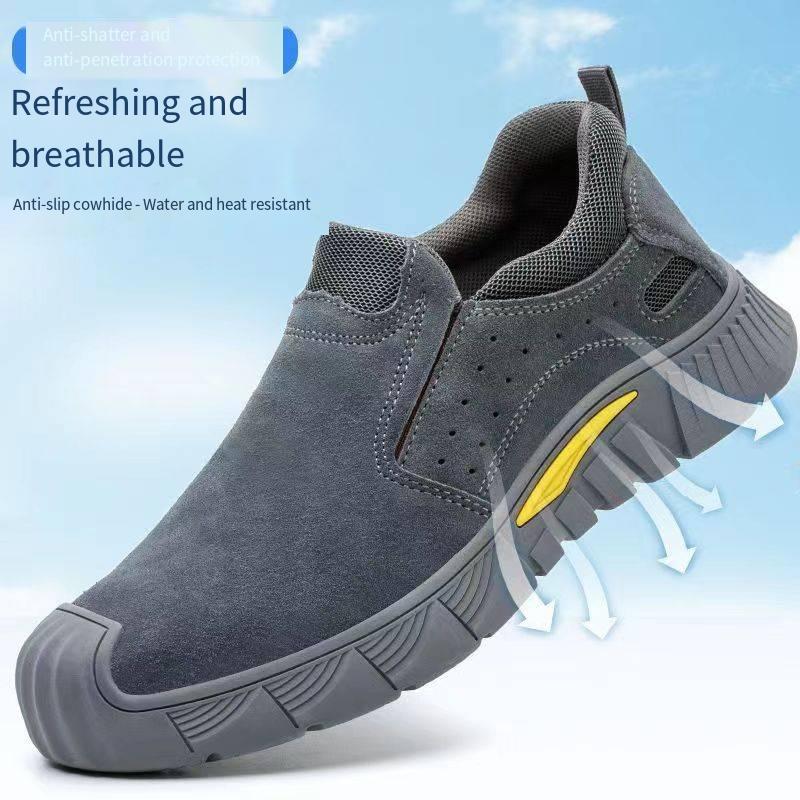 

Oulylan Puncture Wear-resistant Welding Shoes Steel Toe 6kv Insulation Safety Boots Men Non-slip Anti-smashing Work Footwear 45