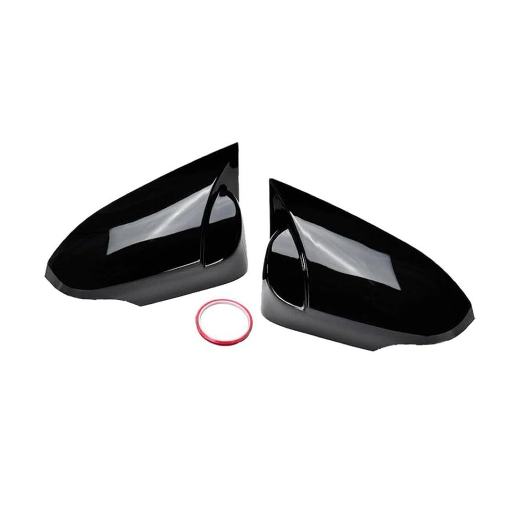 Car Rearview Side Mirror Cover Fit For Toyota Camry Corolla Avensis Auris 2014-2018 Wing Cap Rear View Case Trim Carbon Fiber