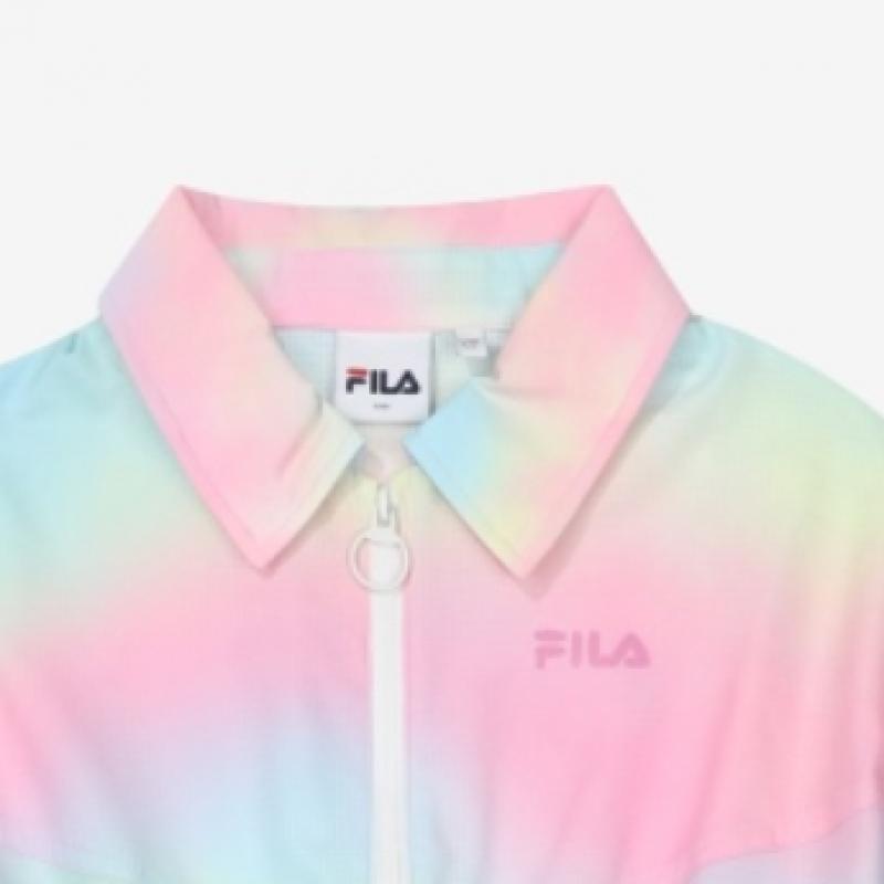 [fila Kids] Girls Tie Dying Dress  Fk2opf2104f Epk  q0zFk2opf2104fEpk
