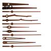 Uhrwerk Uhrwerk 1 Set Zubehör Stumme Reparaturteile Dekorativer Quarzzeiger Langer Schaft DIY-Kit für Zuhause