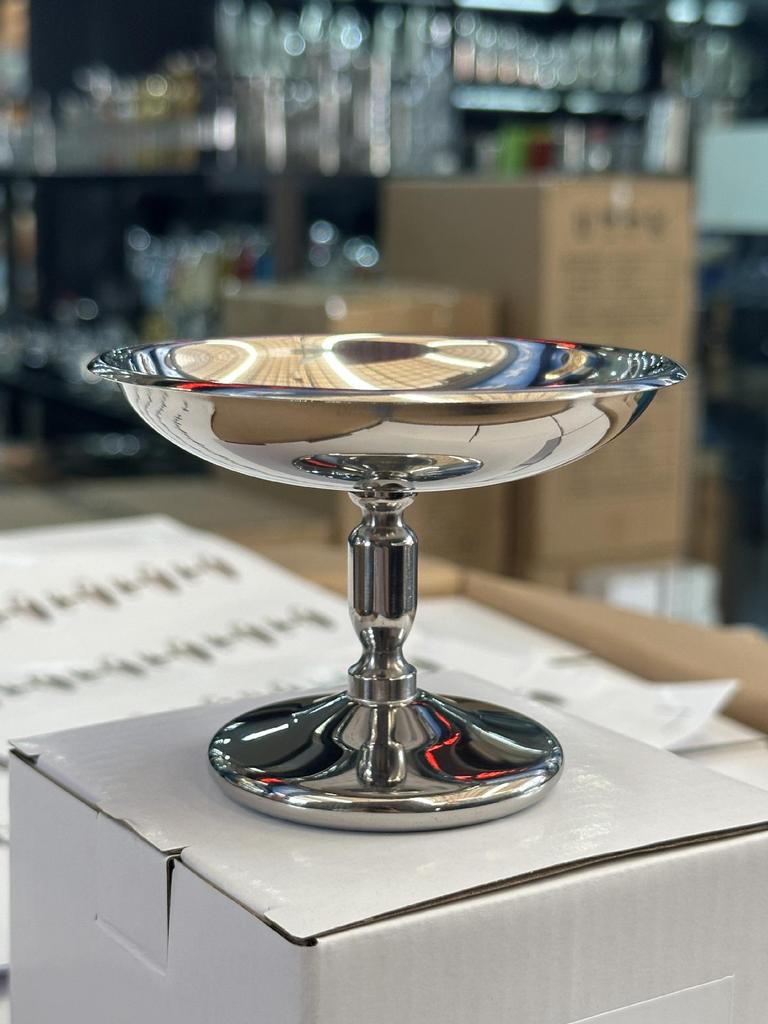 Dessertskål i rostfritt stål Glassbägare Bar Vinglas