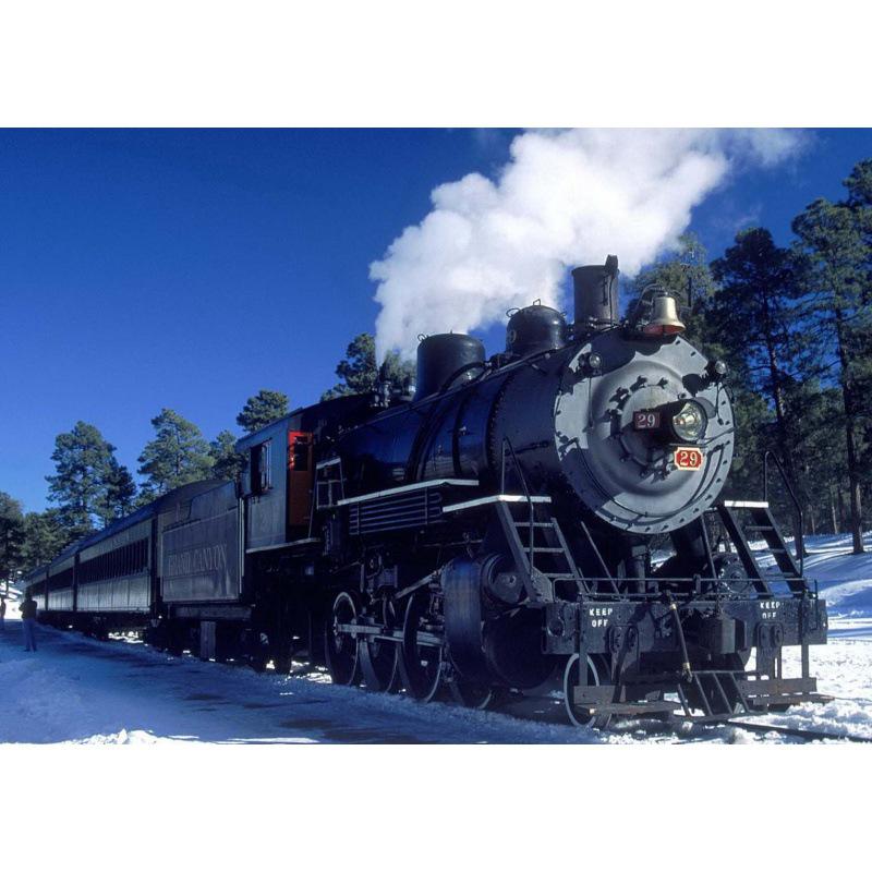 Classic Steam Train Wall Art - Bedroom, Bar, Dorm, or Study Decor