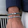 PIG & HEN Easy Ed Bracelet - Patina Green X Silver