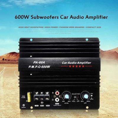 600W Auto-Subwoofer-Hochleistungsverstärkerplatine Einkanal-Audioverstärkerverstärker. 12,0 V