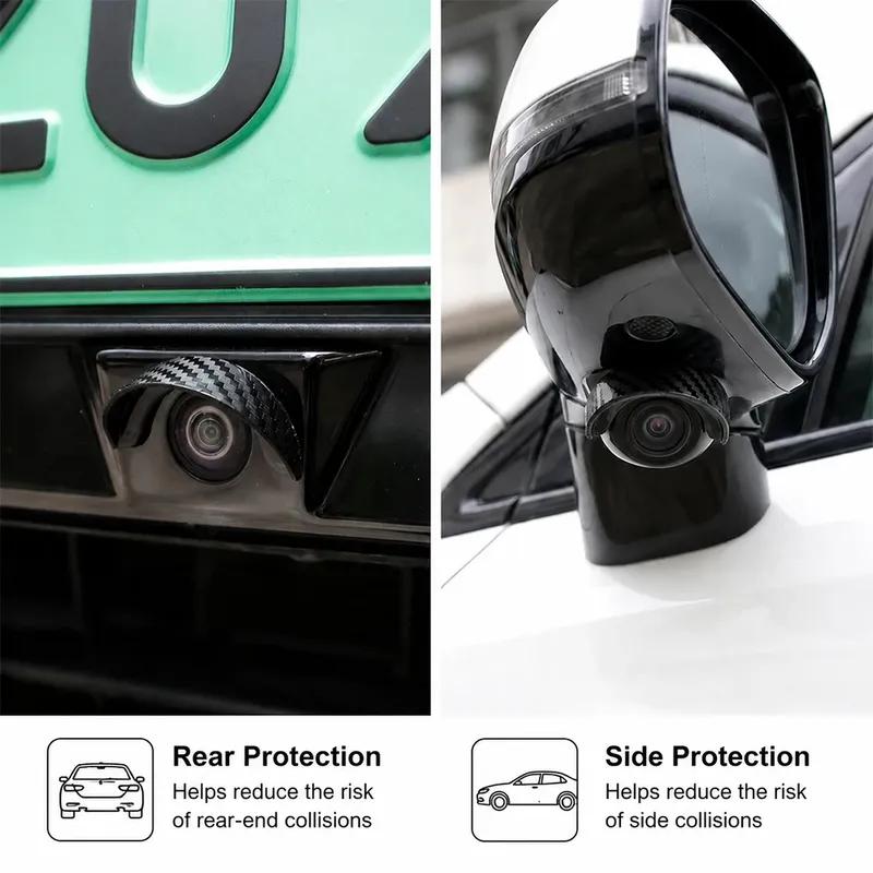Car Parts Rear View Backup Camera Cover 360° Camera Protection Anti Scratch Waterproof Dust-proof Car Rear Camera Lens Protector