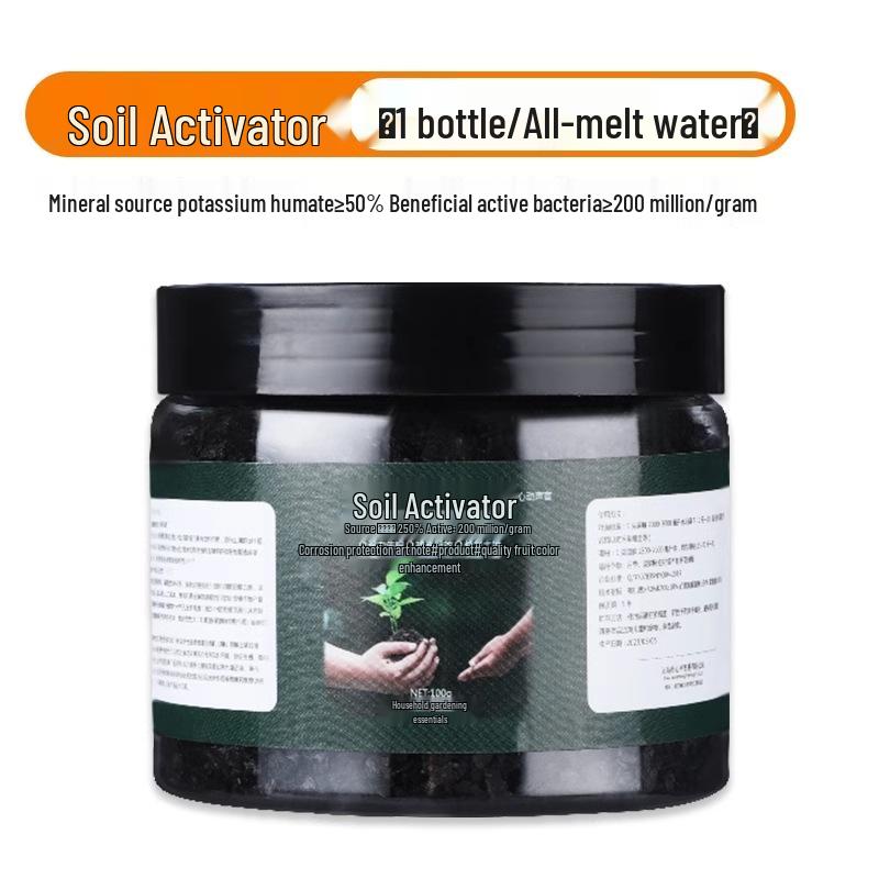 

Water-Soluble Soil Activator & Rooting Nutrient for Potted Flowers