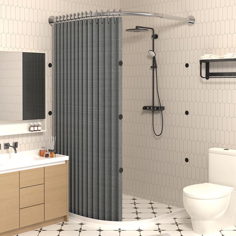 

Handun Retractable Folding Magnetic Shower Curtain